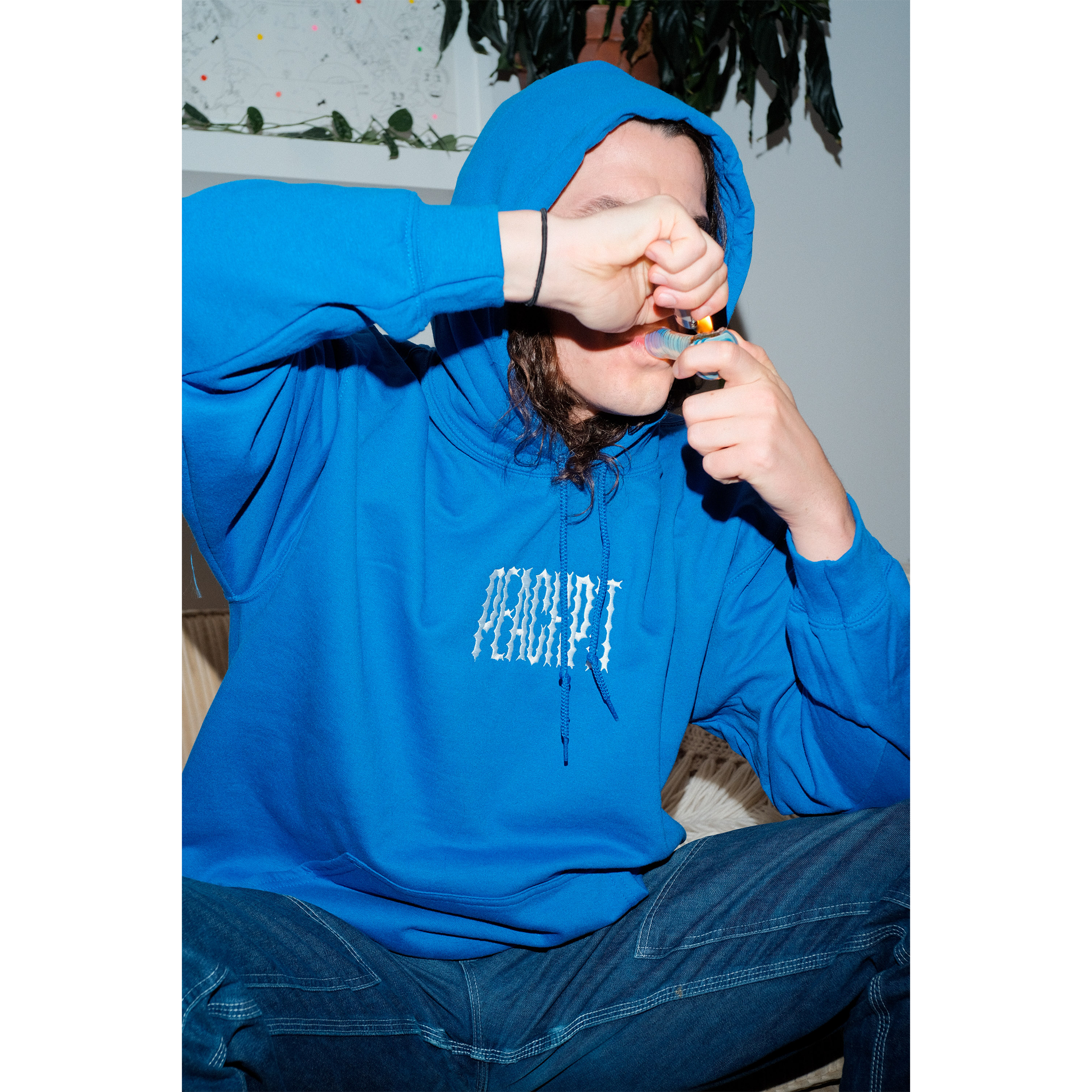 Spikey Logo Hoodie