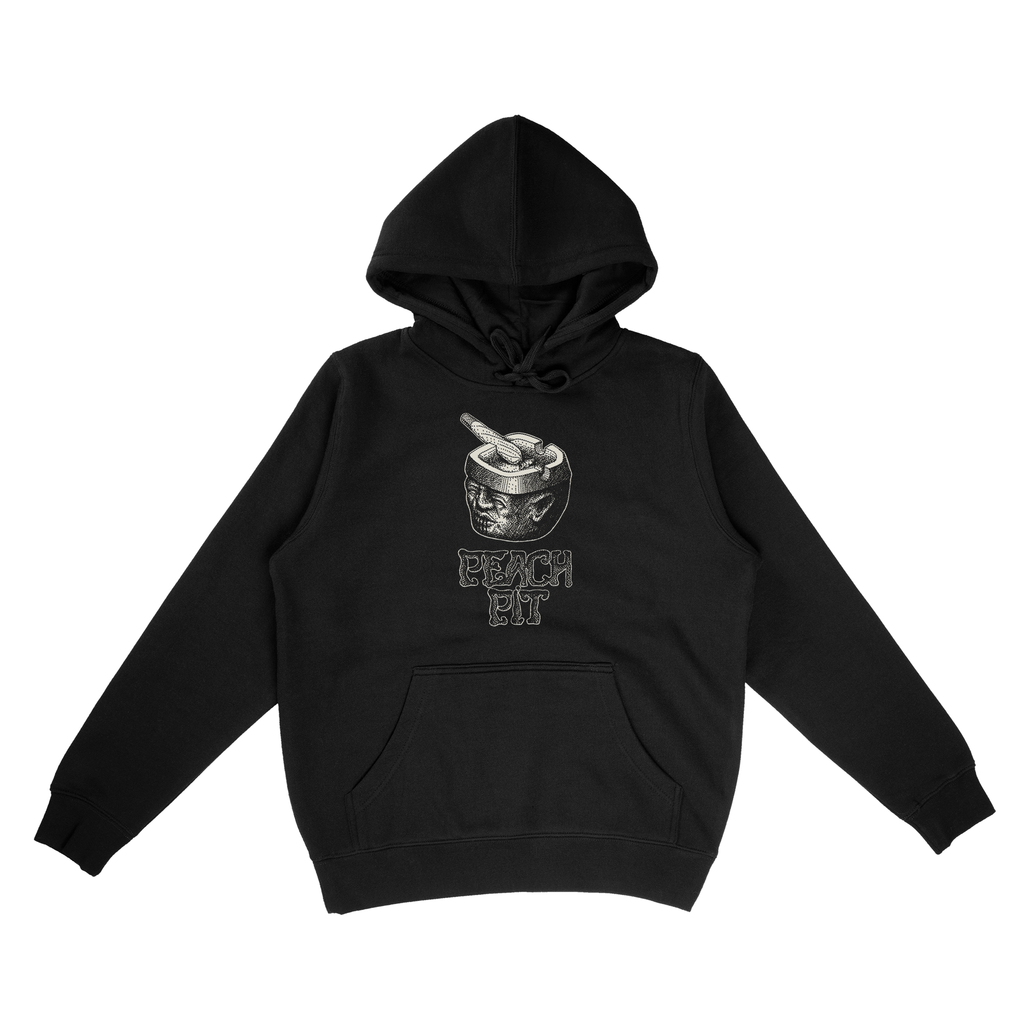 Stoned Head Hoodie – Peach Pit Official Merch