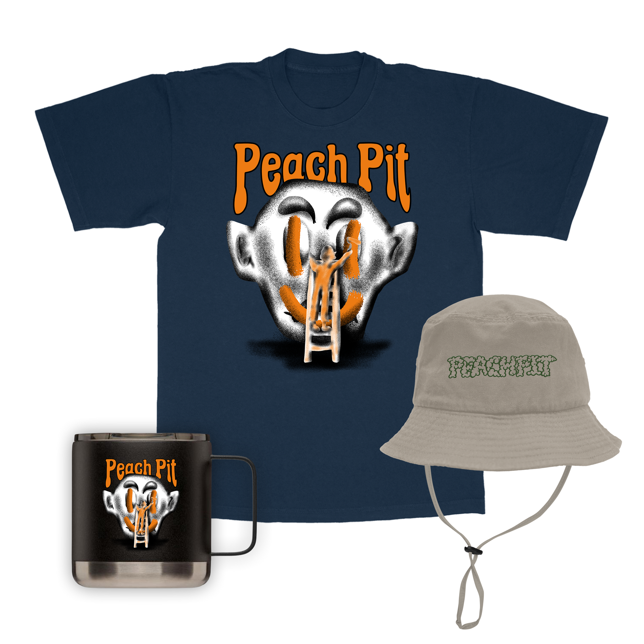 PEACH-PIT展 ビンズセット PEACH-PIT 25周年 特別展 ピンズセット PEACH-PIT 25周年 特別展