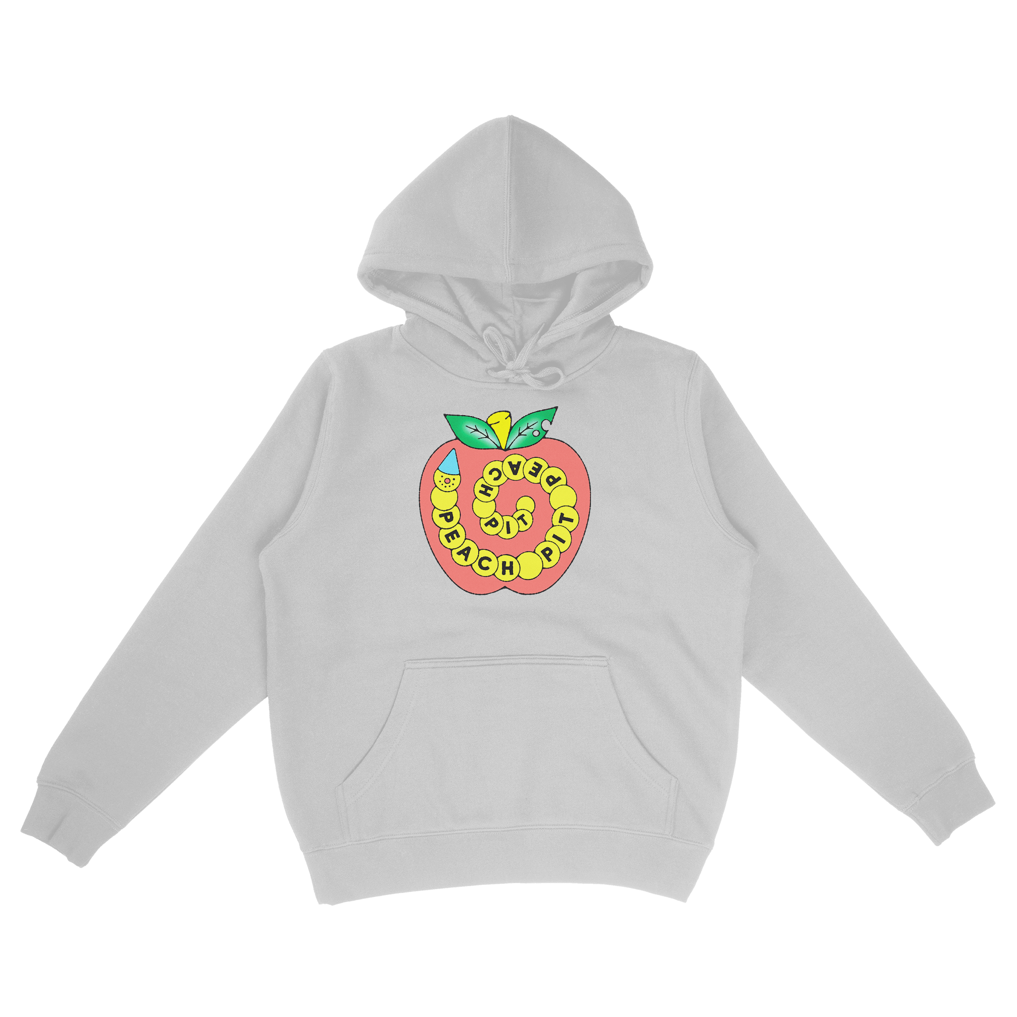 Caterpillar Hoodie – Peach Pit Official Merch