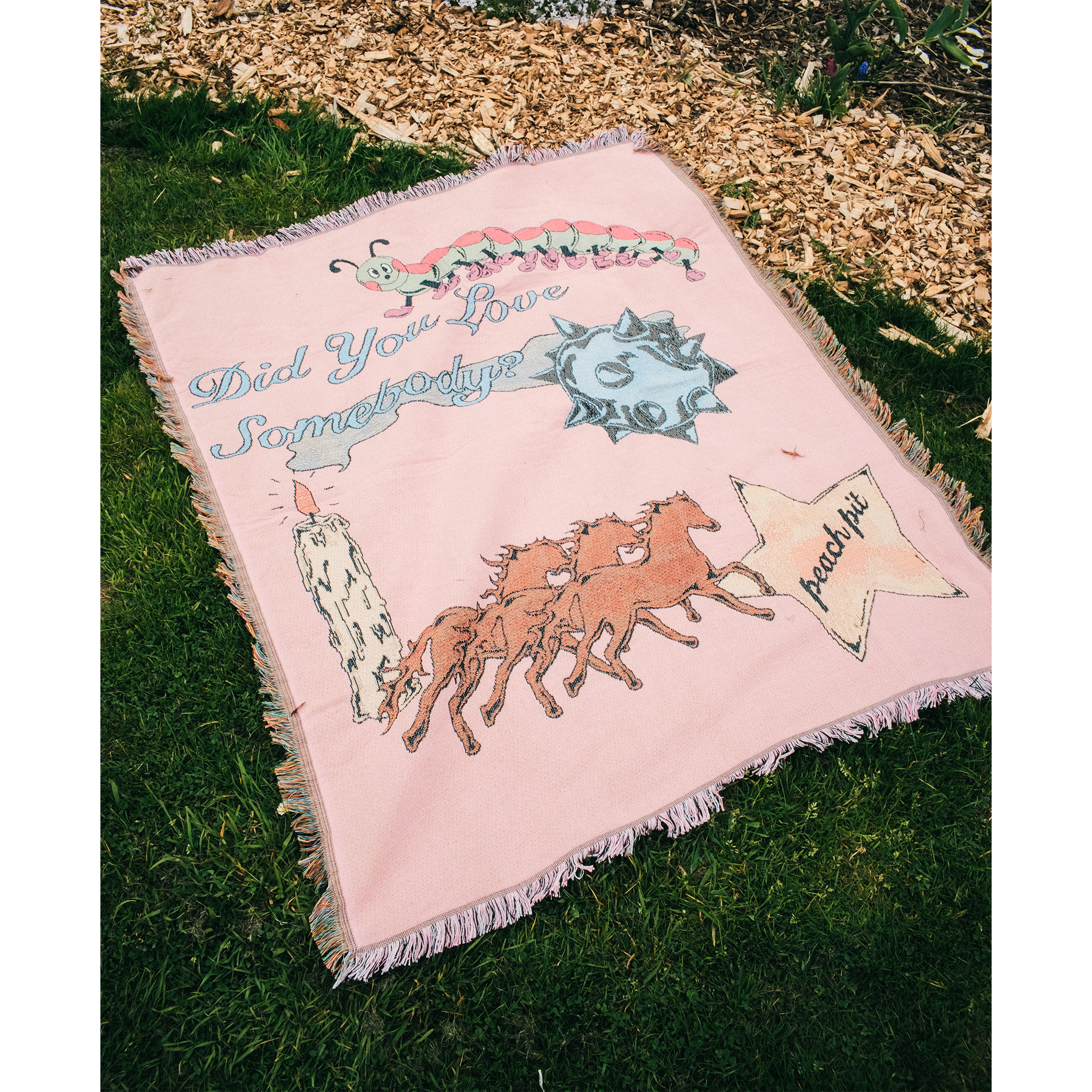 Did You Love Somebody Woven Blanket