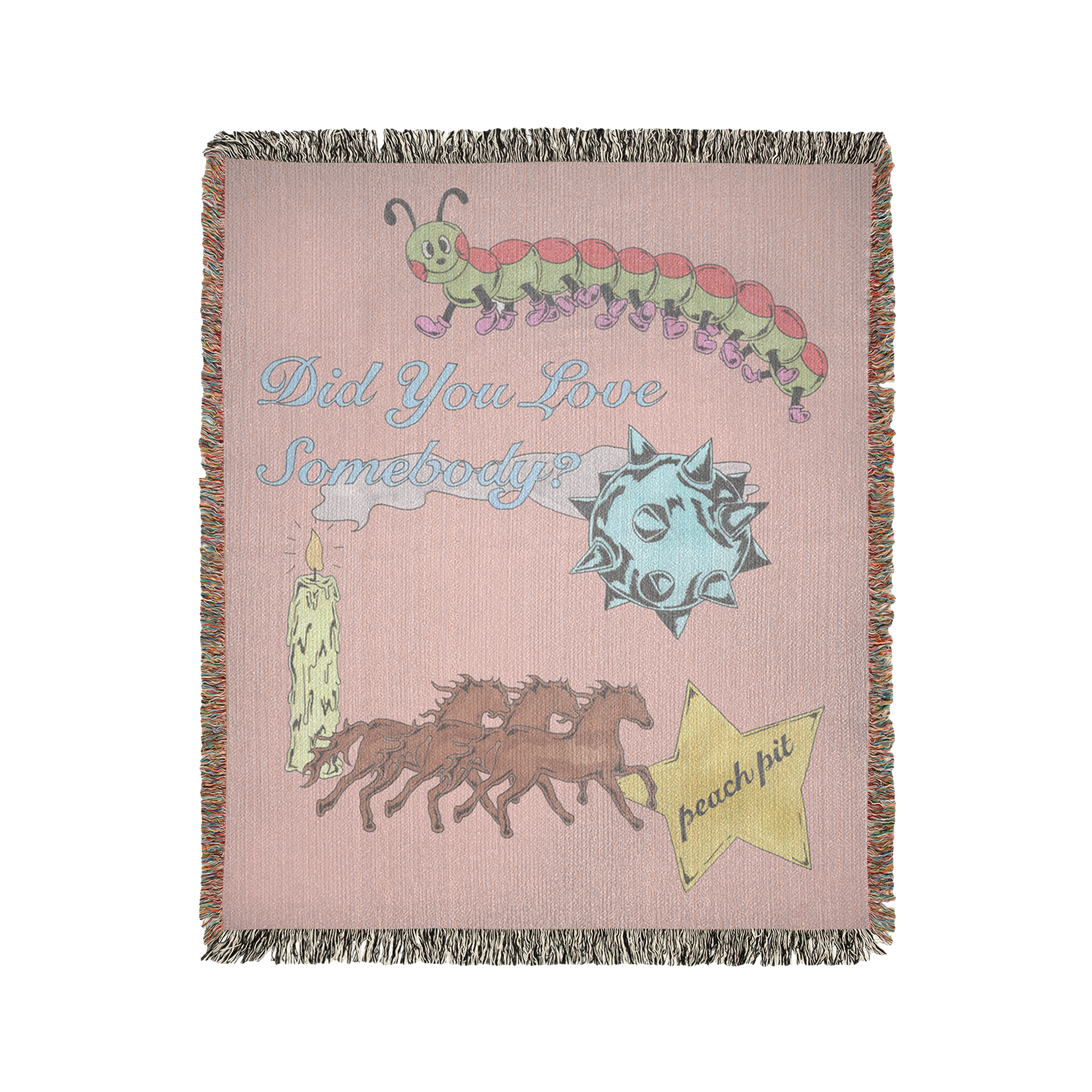 Did You Love Somebody Woven Blanket