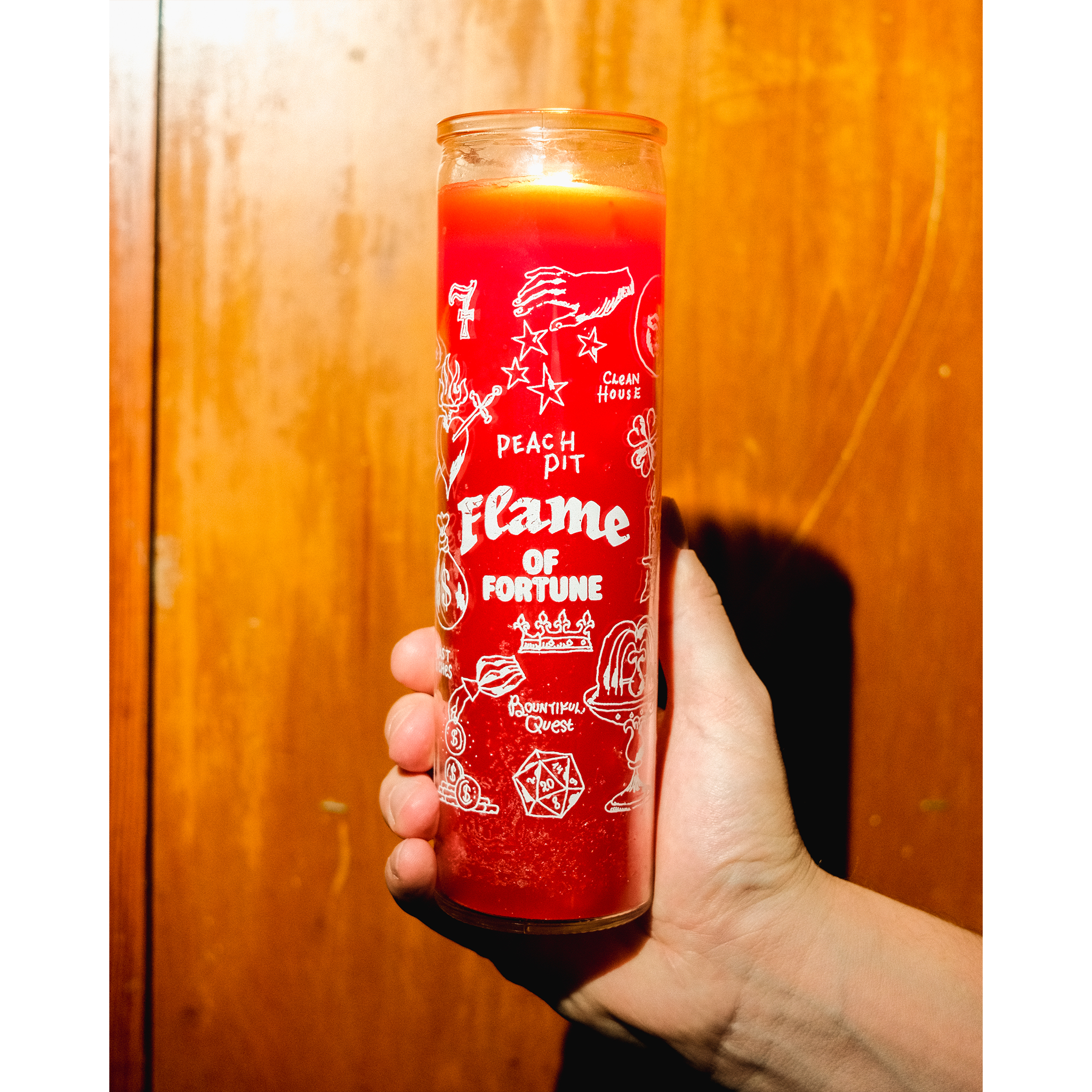 Flame Of Fortune Candle
