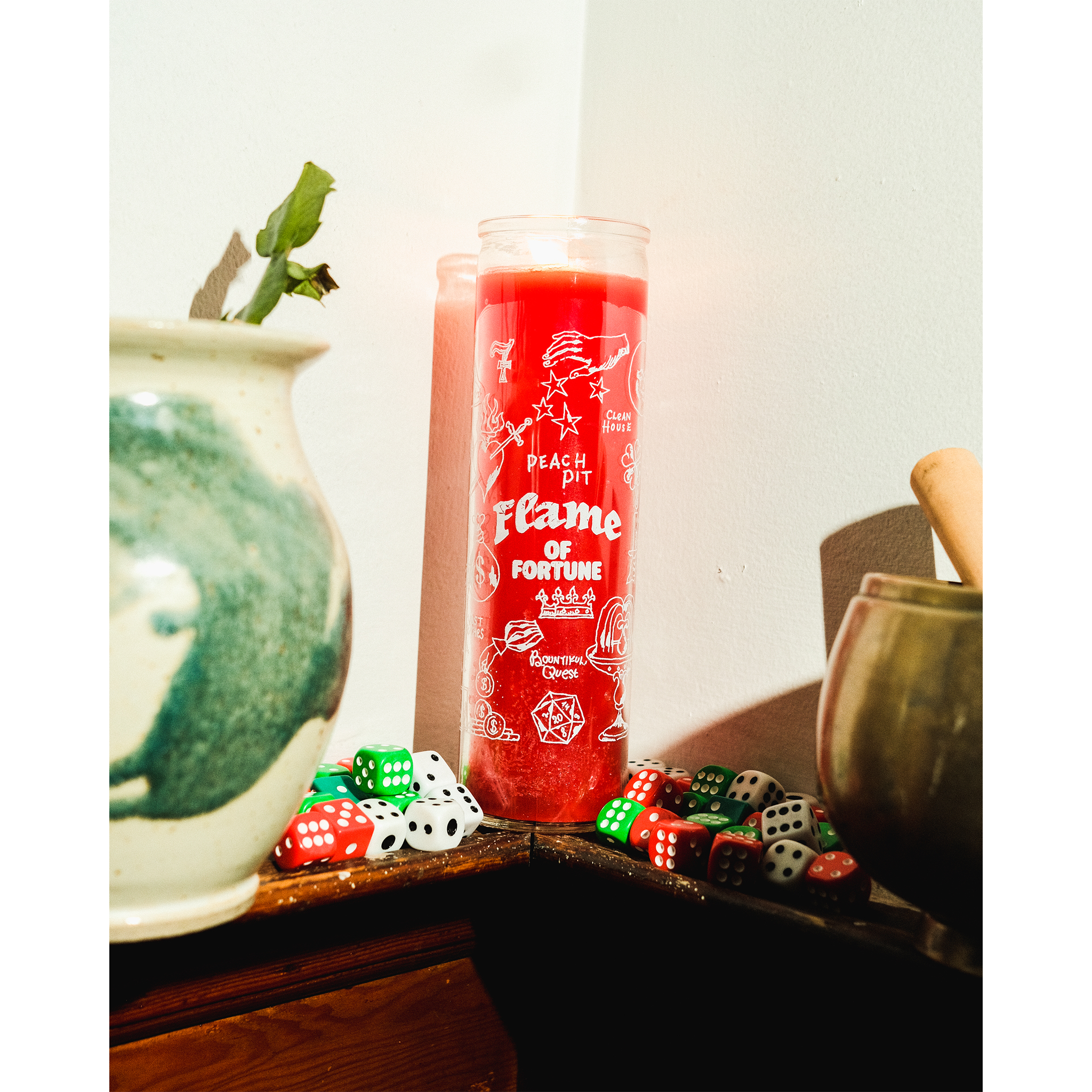 Flame Of Fortune Candle