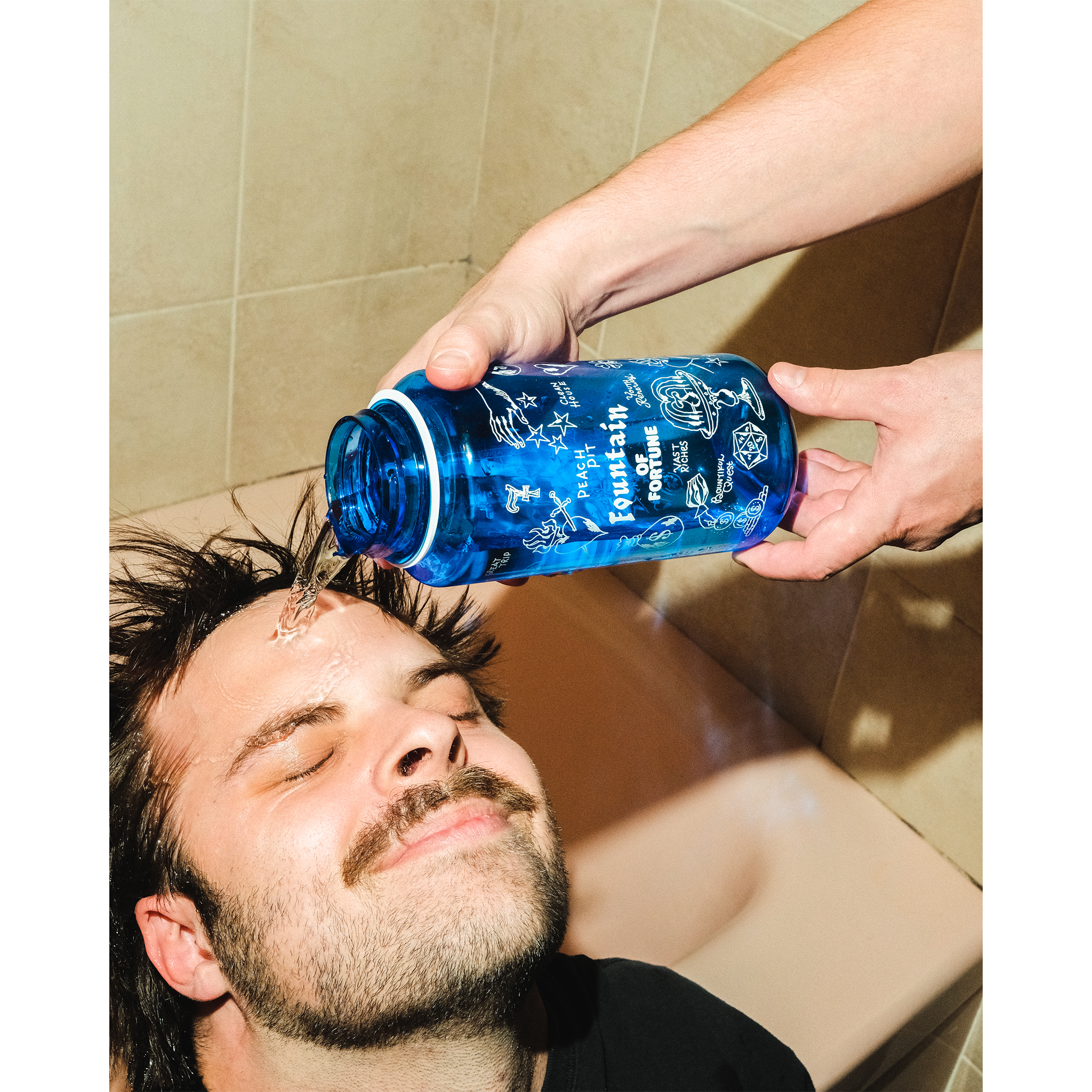 Fountain Of Fortune Nalgene Water Bottle