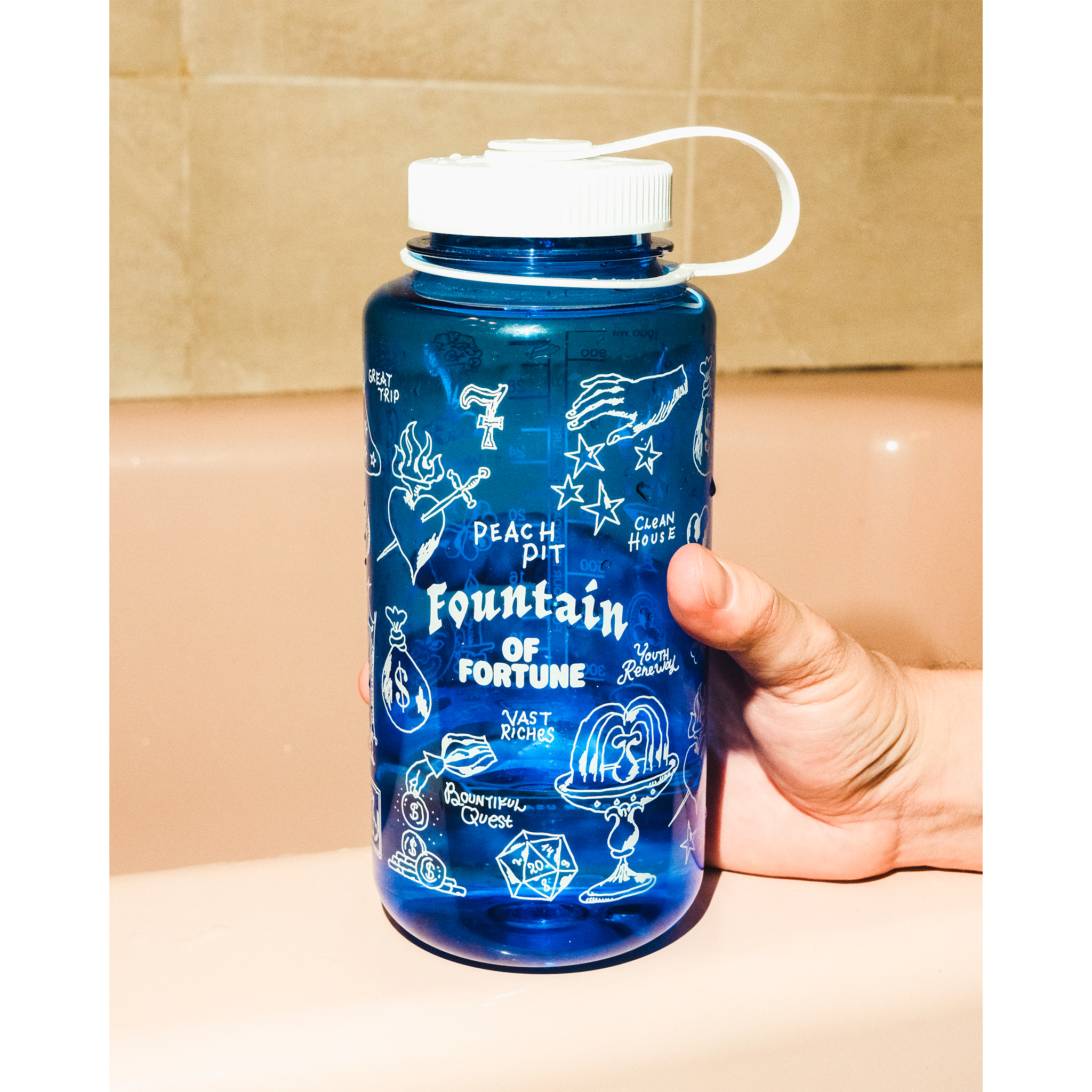 Fountain Of Fortune Nalgene Water Bottle