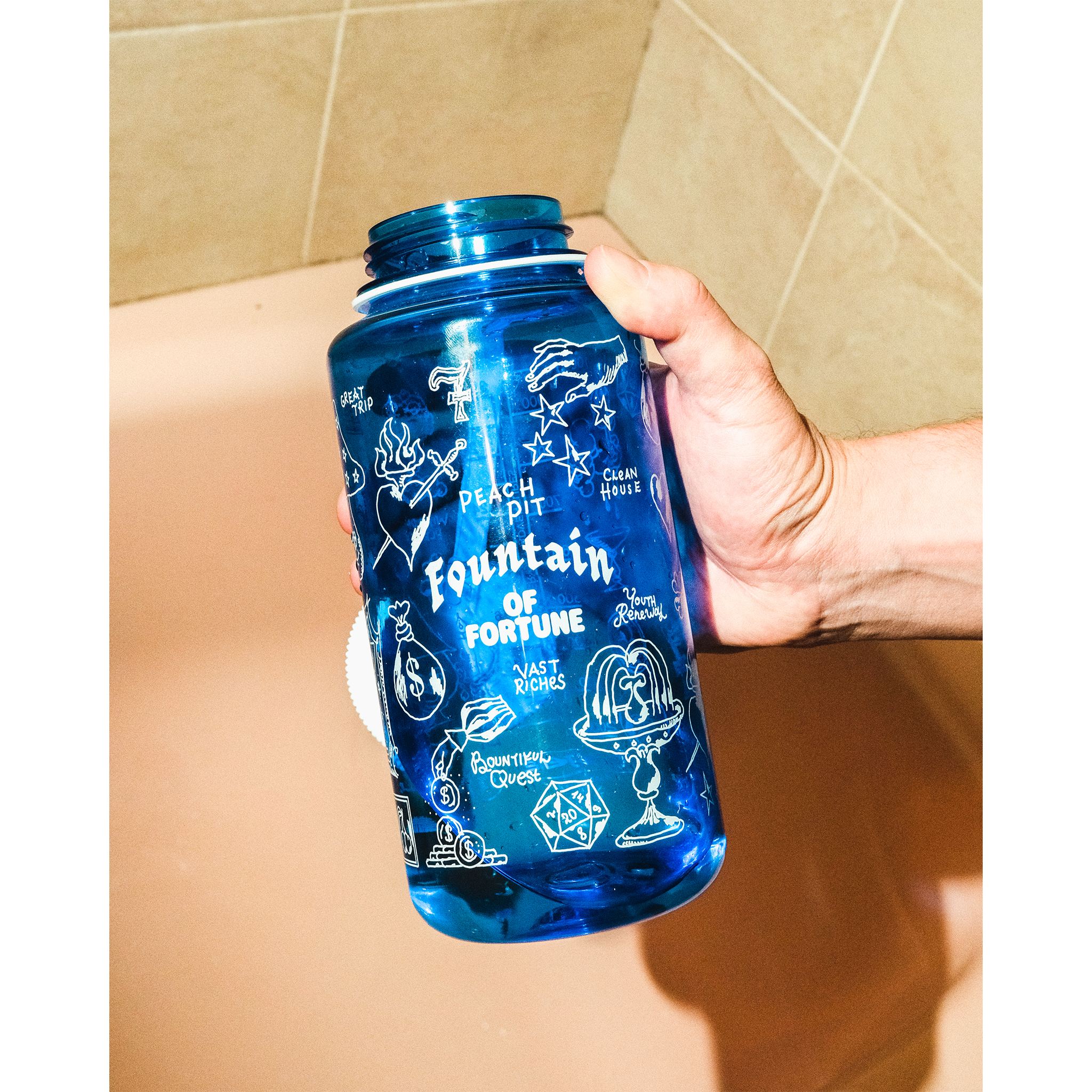 Fountain Of Fortune Nalgene Water Bottle