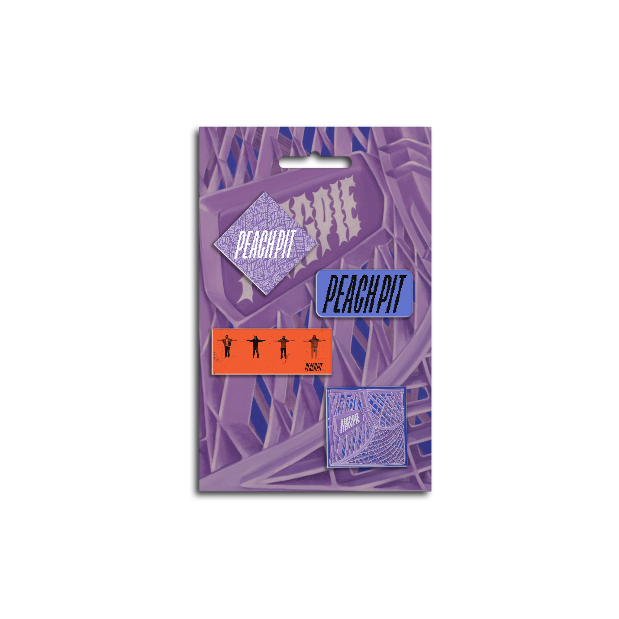 Peach Pit | Magpie Pin Pack