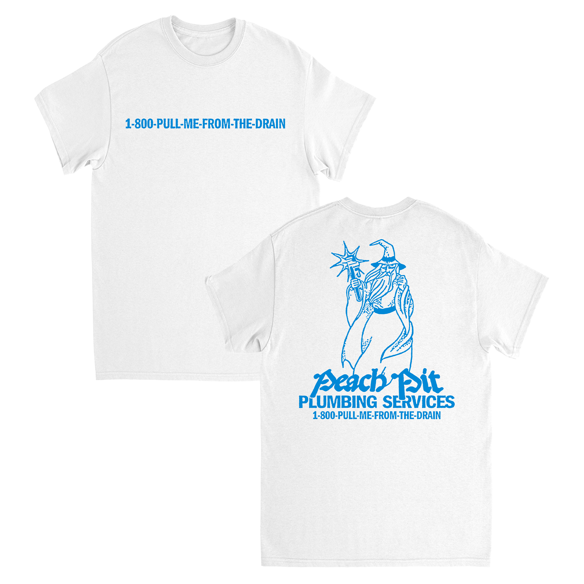 Wizard Biz Tee – Peach Pit Official Merch