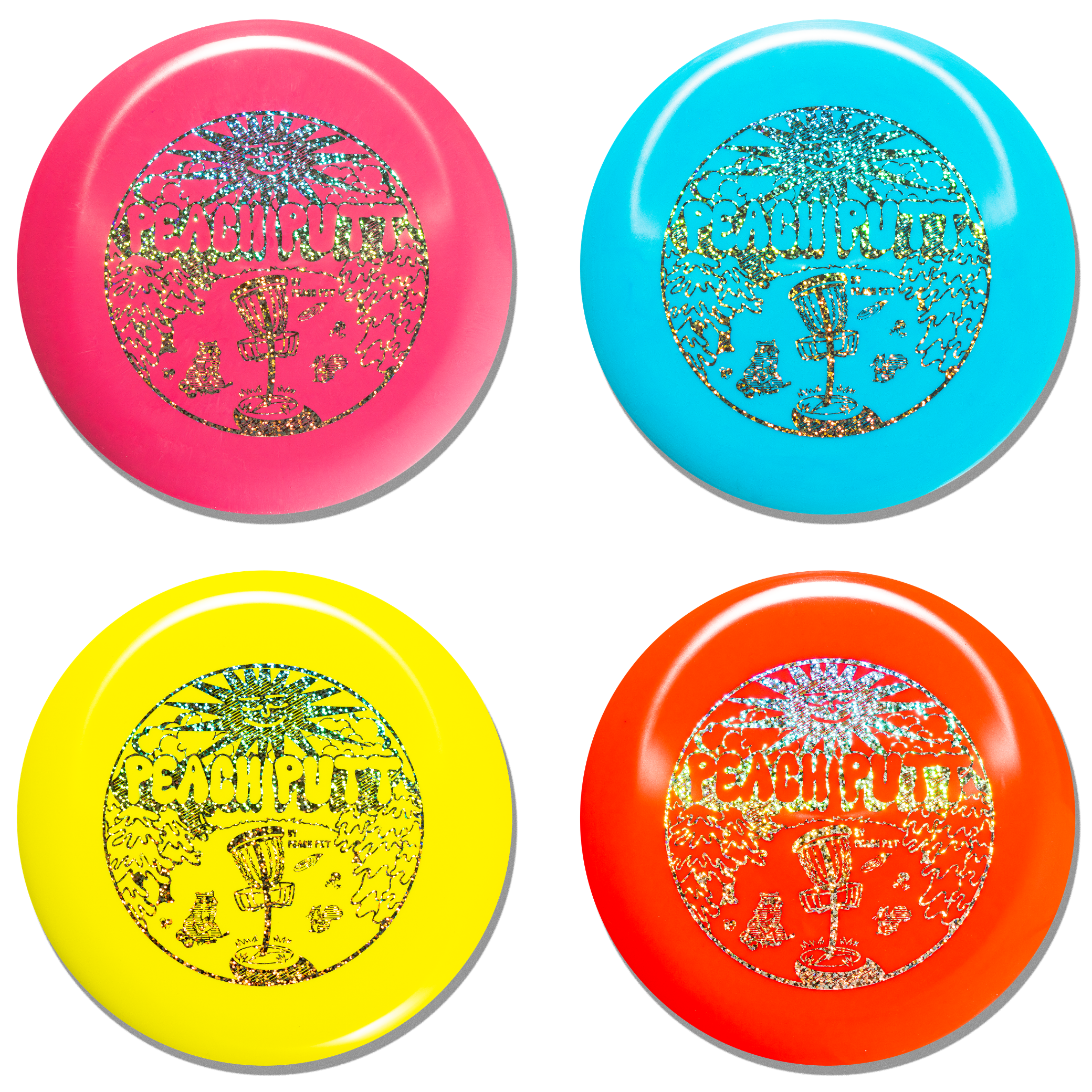 ピーチ　D Peach Putt - Golf Disc - 2026 – Peach Pit Official Merch