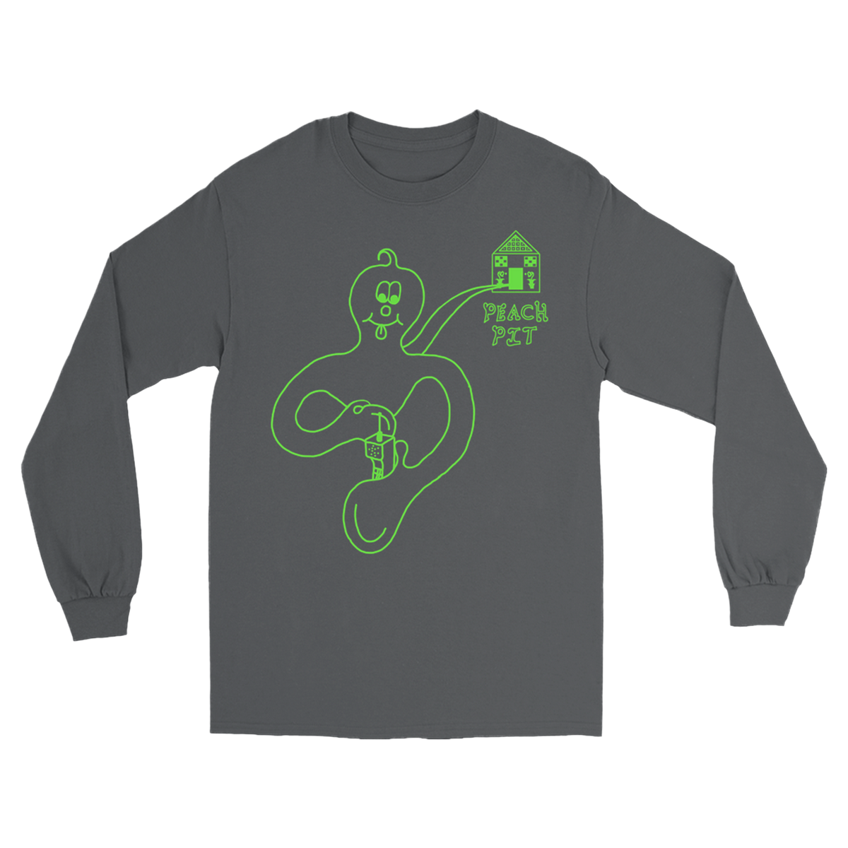 Ghost Long Sleeve Peach Pit Official Merch