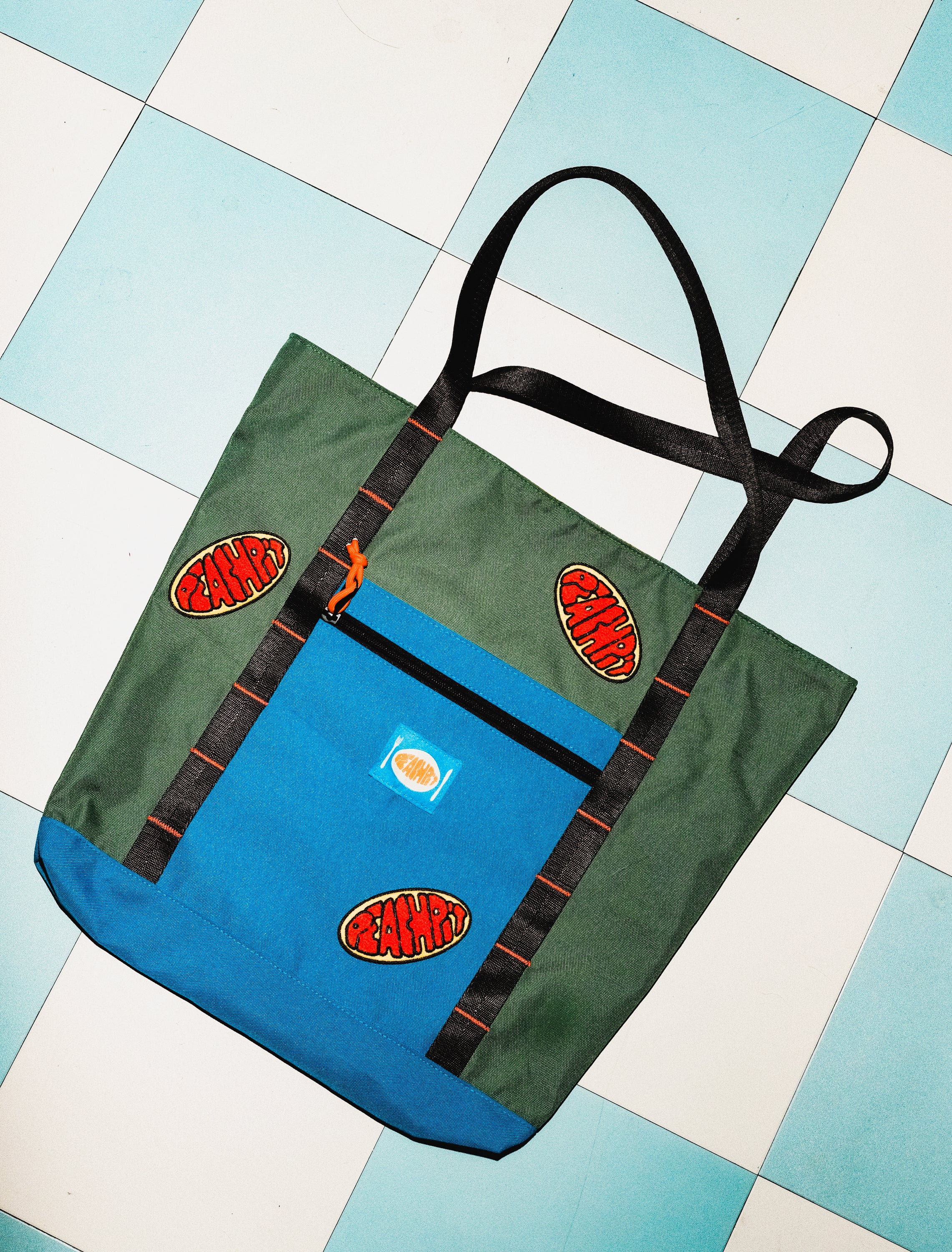 "Bean" Chenille Patch