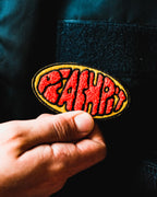 "Bean" Chenille Patch