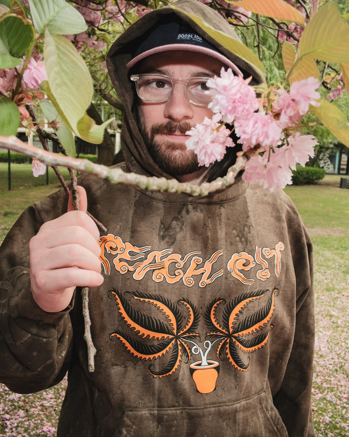 Acid Drip Premium Hoodie – Peach Pit Official Merch