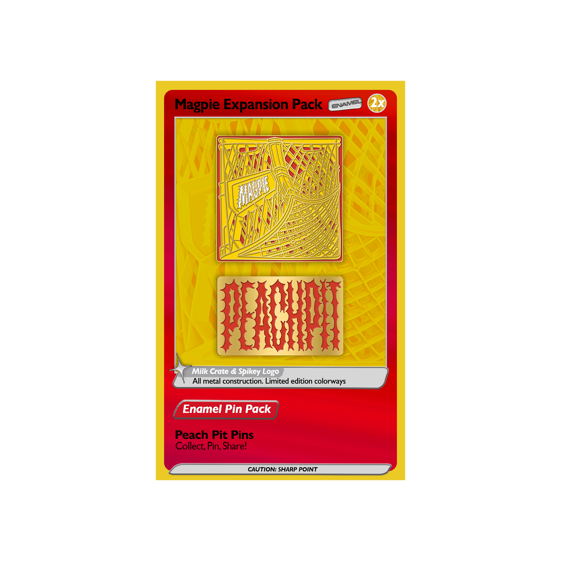Peach Pit | Expansion Pin Pack – Peach Pit Official Merch