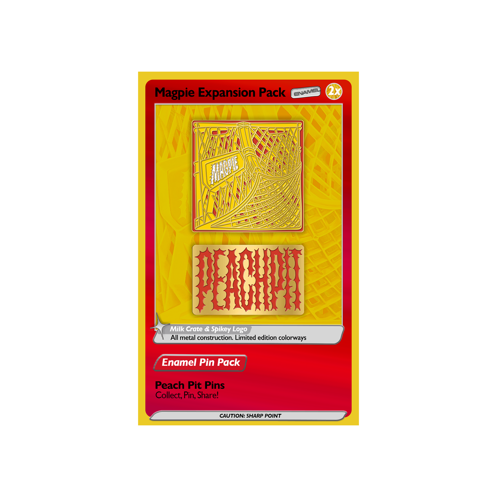 Peach Pit | Expansion Pin Pack – Peach Pit Official Merch