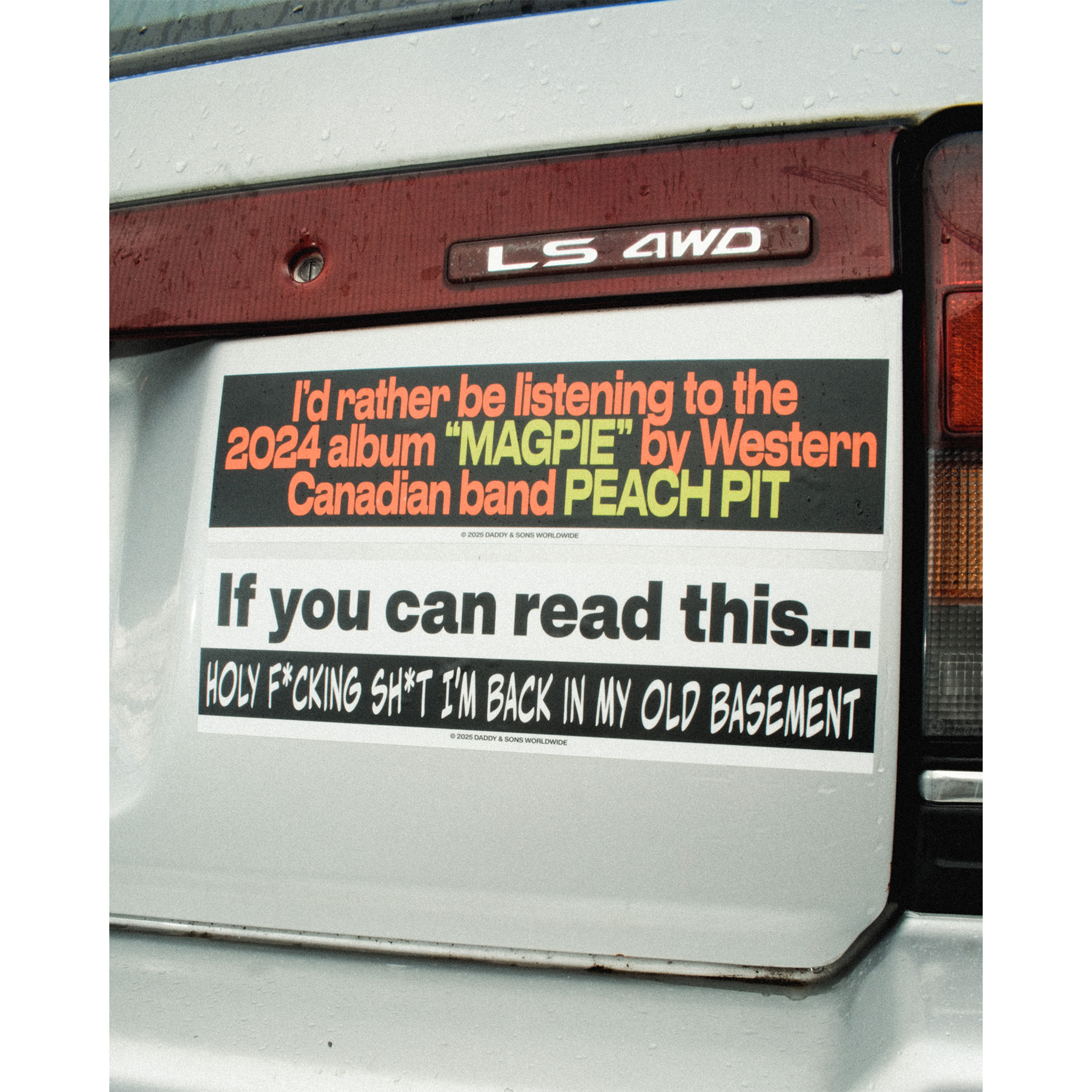 If You Can Read This Bumper Sticker