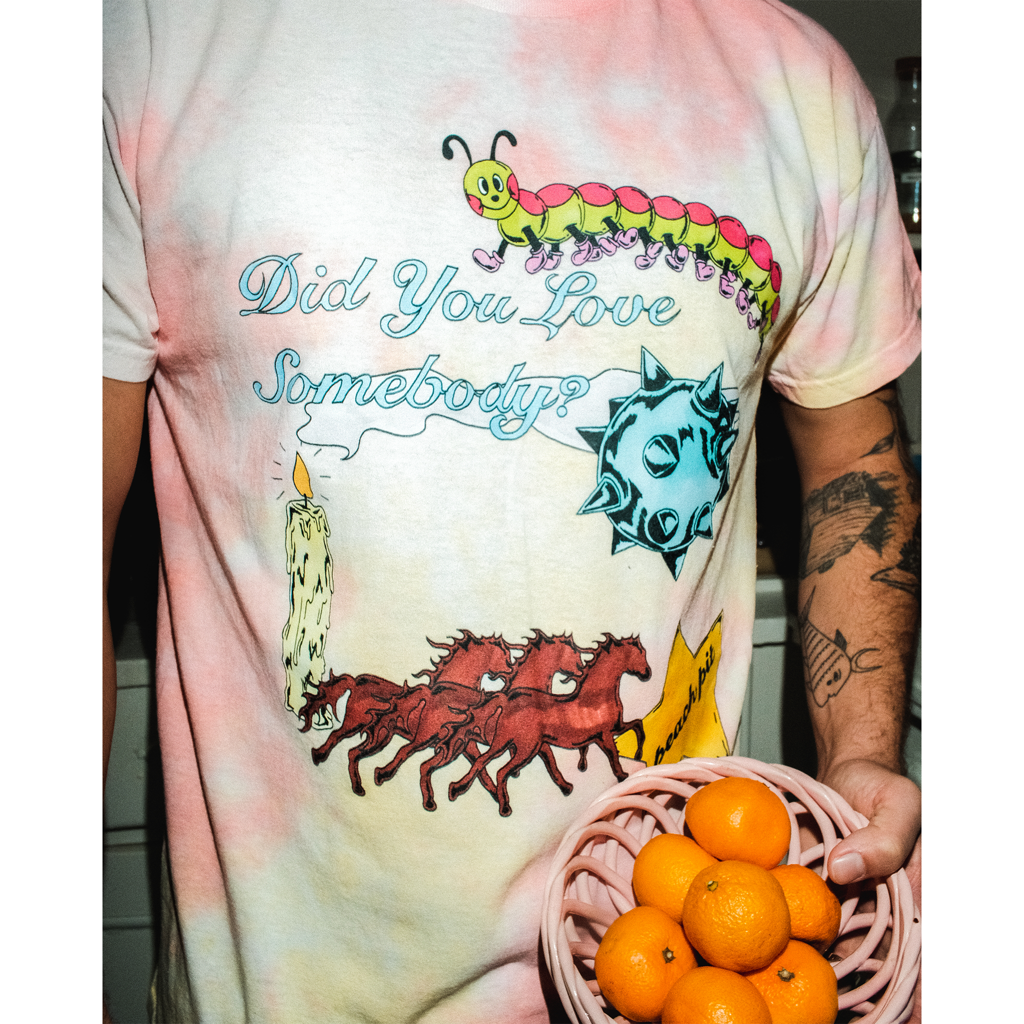 Did You Love Somebody Tie Dye Tee