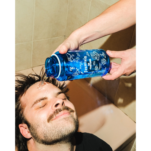 Fountain Of Fortune Nalgene Water Bottle – Peach Pit Official Merch