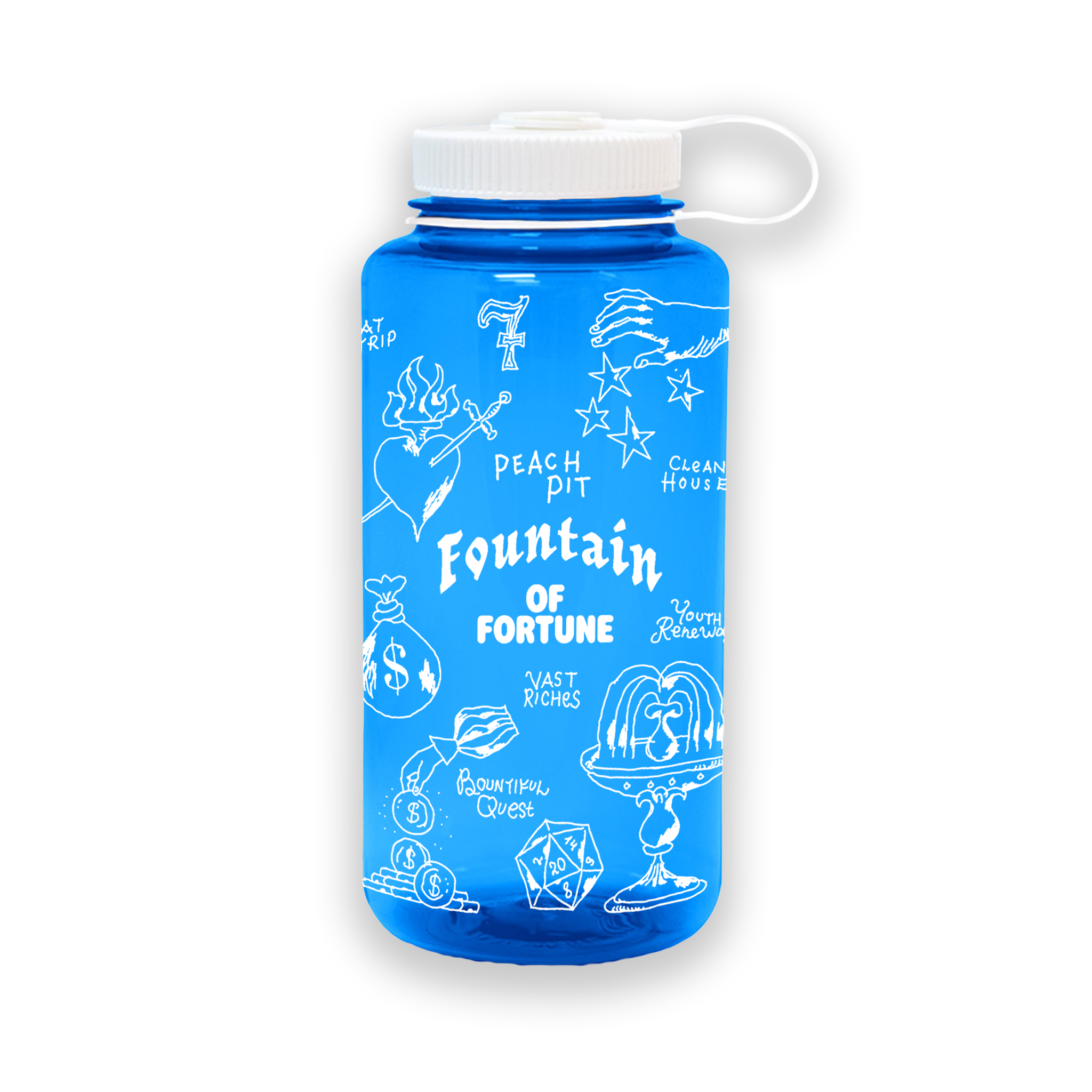 Fountain Of Fortune Nalgene Water Bottle