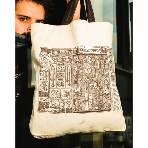 Inventory Tote – Peach Pit Official Merch