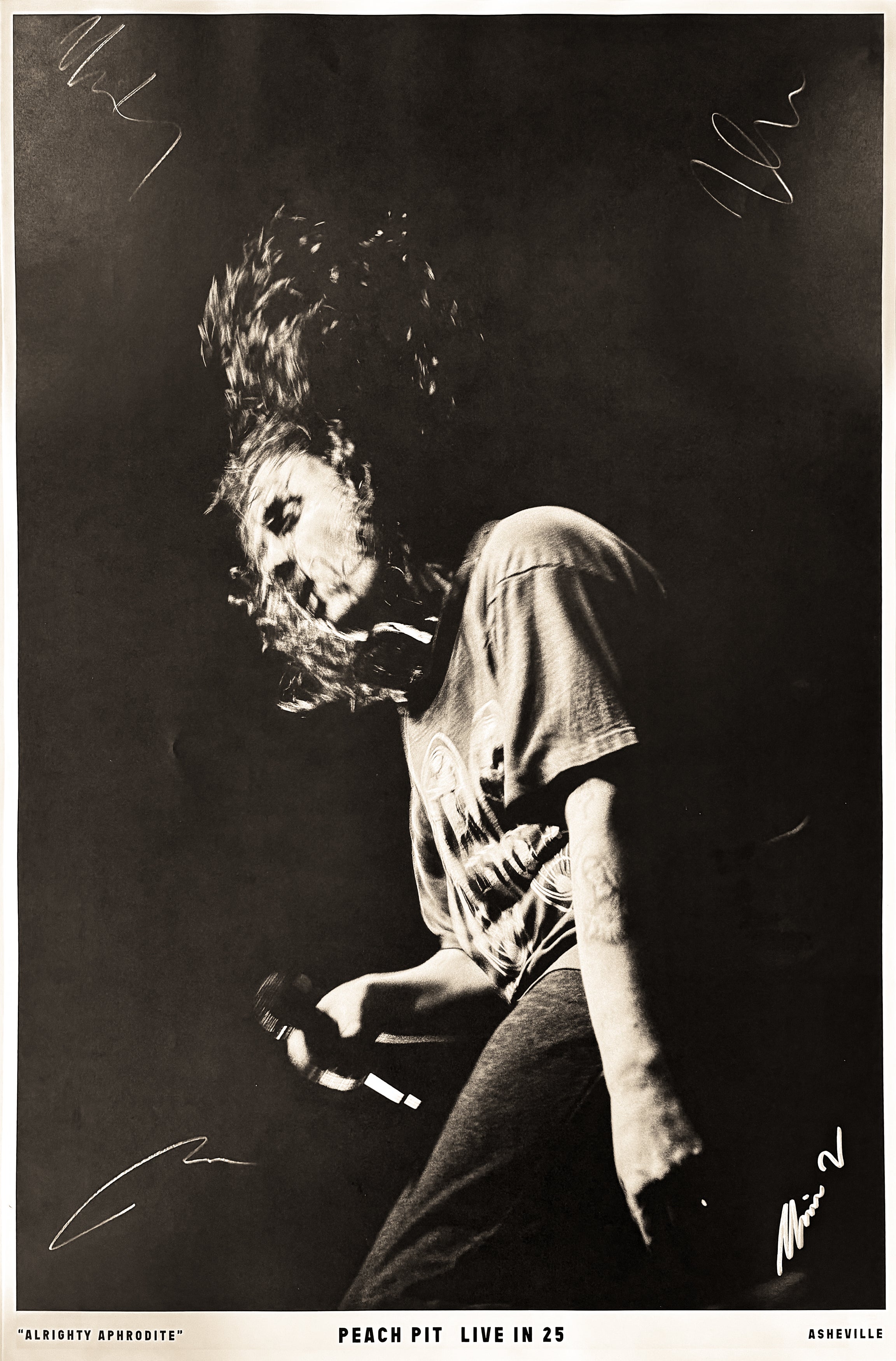 Live In 25 Double Sided Poster [SIGNED]