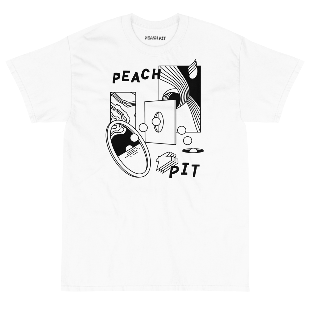 Merch Official Pit Tee – Peach Abstract