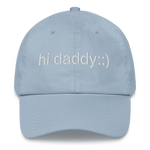 Load image into Gallery viewer, Peach Pit hi daddy ::) blue hat

